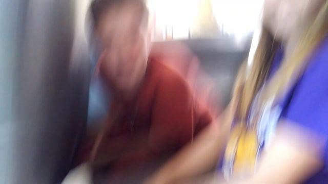 Bus driver goes nuts after kid in the back opens the door смотреть онлайн