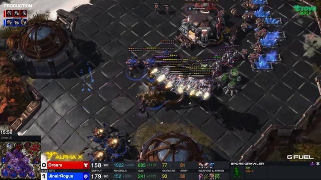 StarCraft 2 - ROGUE vs DREAM - ITaX Trovo Weekly #10 | Ro4 смотреть онлайн