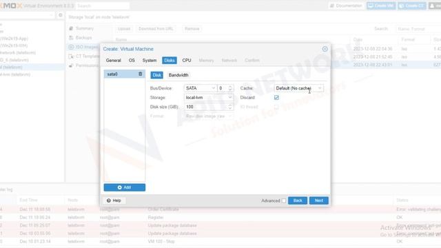 How to create VM on PROXMOX | Windows Server 2019 in Urdu/ Hindi Video 2 смотреть онлайн