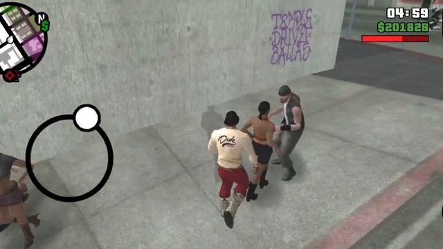gta sa peds fight смотреть онлайн