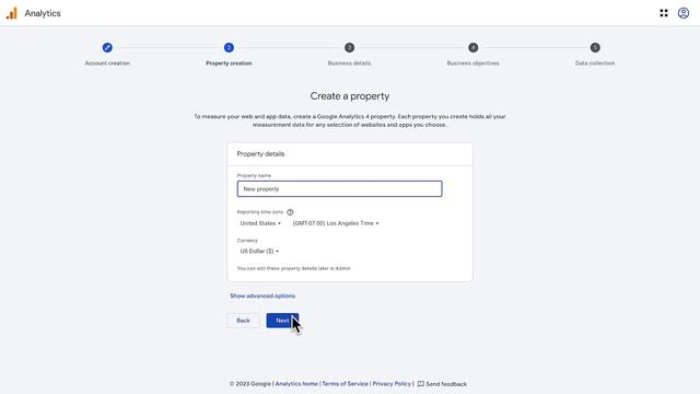 1.3.2 Create a new Google Analytics account and property - Analytics Academy on Skillshop смотреть онлайн