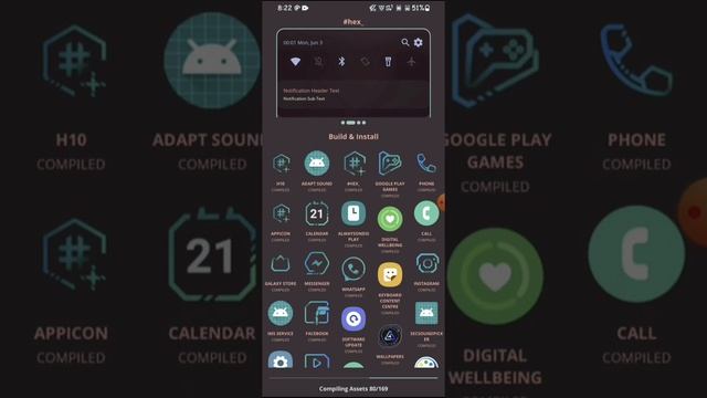 Hexed theme not apply samsung one ui 3.1..android 11 fix problem.... смотреть онлайн