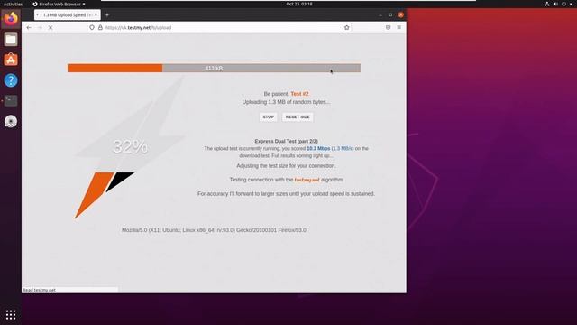 Speedtest in Ubuntu CLI смотреть онлайн
