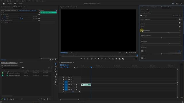 REMOVE Audio Background NOISE In Premiere Pro смотреть онлайн