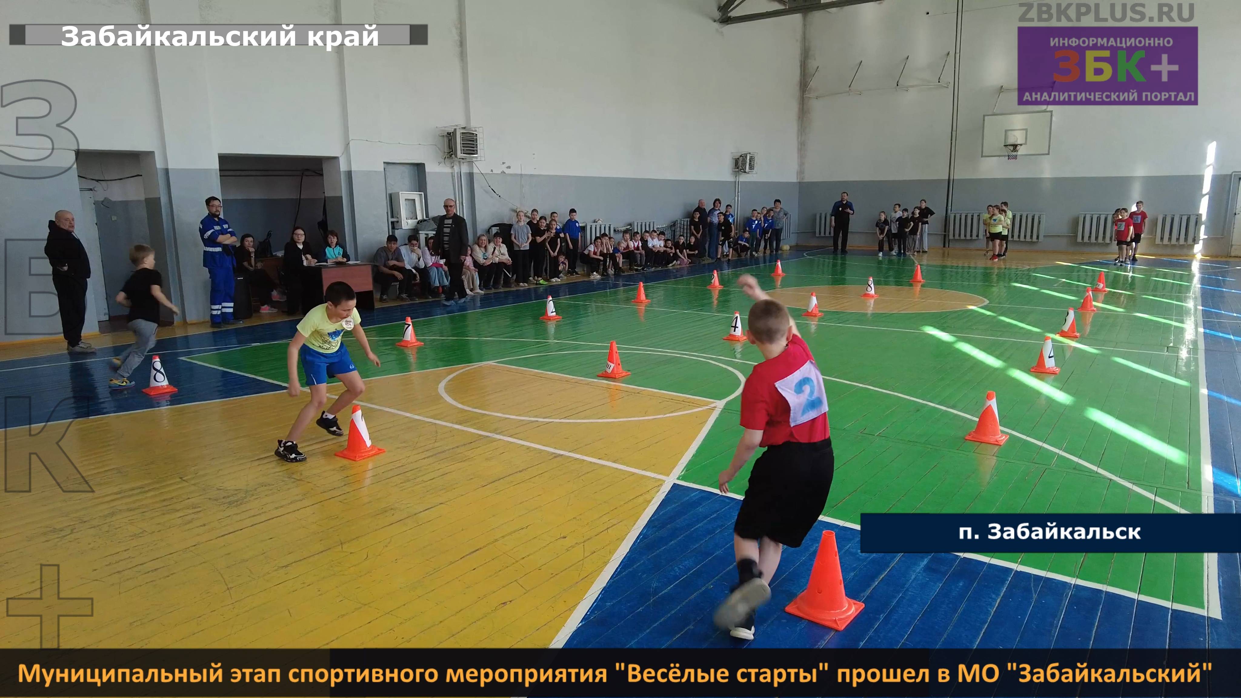 ЗБК + Муниципальный этап спортивного мероприятия «Весёлые старты» прошел в МО «Забайкальский» смотреть онлайн