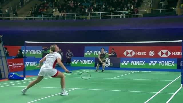 Mia Blichfeldt faces off against No.3 seed Akane Yamaguchi смотреть онлайн