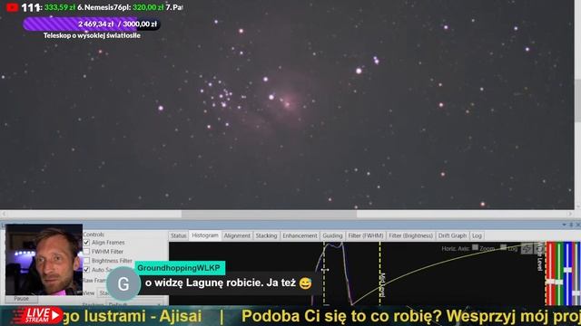 Polujemy na satelitę, który ma kształt kuli disco! Ajisai EGS смотреть онлайн
