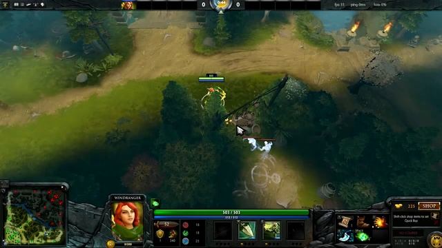 Стакаем 3 кемпа сразу за Windranger Секреты Dota 2 смотреть онлайн