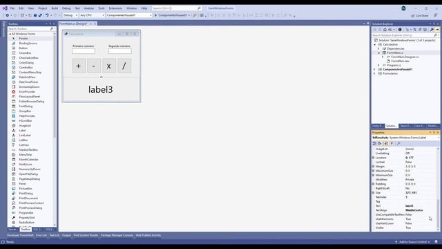 Windows Forms com .NET Core e C# :: Aula 06 :: Criando uma Calculadora смотреть онлайн