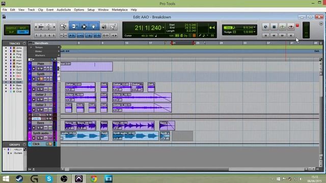 How to loop record on Pro Tools 12 for Windows смотреть онлайн