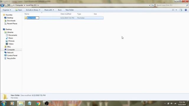 How to make a new folder in windows 7 using windows explorer смотреть онлайн
