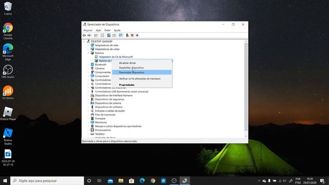 Como reativar o ícone da bateria do windows 10!! смотреть онлайн
