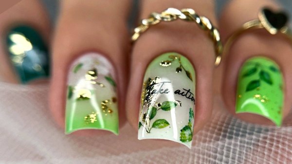 МОЛОЧНЫЙ ГРАДИЕНТ с ЯРКИМИ СЛАЙДЕРАМИ с ЗОЛОТОМ! Делай так! ВОССТАНОВЛЕНИЕ АРХИТЕКТУРЫ гелем