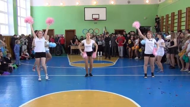 9 Б класс. Малая олимпиада. Черлидинг. смотреть онлайн