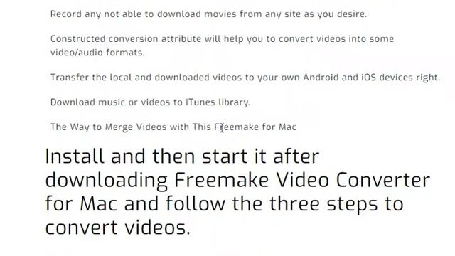 Freemake Video Converter For Mac Free Download смотреть онлайн