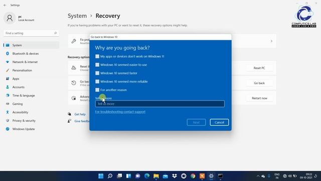 Go back to Windows 10 from Windows 11 | Downgrade Windows 11 to Windows 10 official version смотреть онлайн