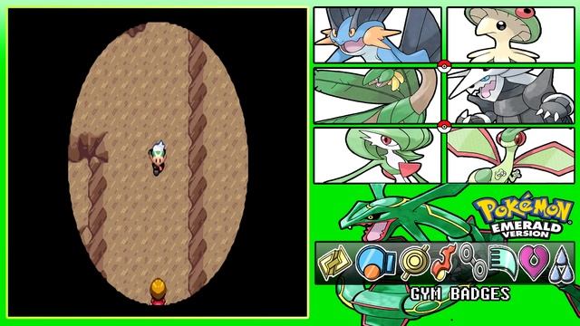 Pokemon Emerald Walkthrough Part 11: Victory Road (SPEED UP!) смотреть онлайн