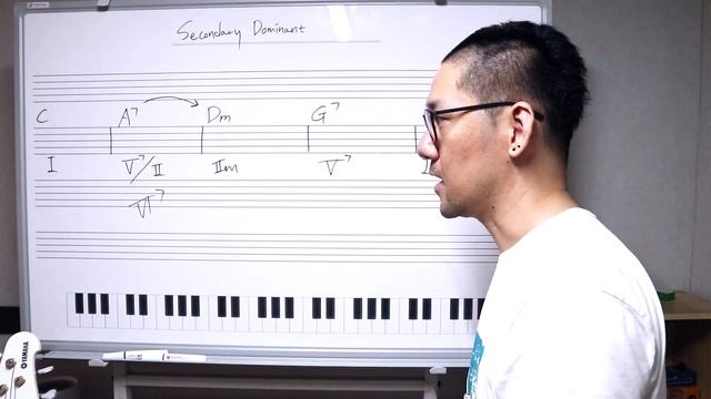 5-9. 세컨더리 도미넌트 (Secondary Dominant) [연주를 위한 실용 화성학] смотреть онлайн