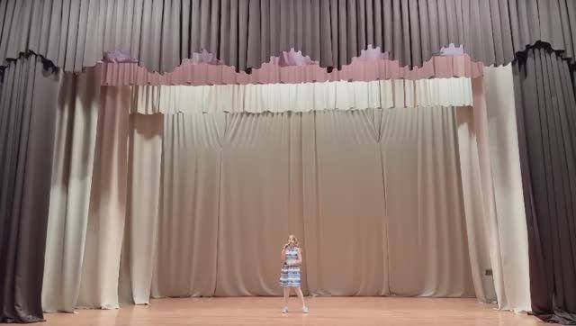 "Голубой вагон"  - выступление Валерии Войтовой 29.03.2025г.