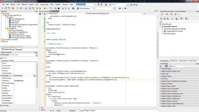 Android Events Delphi Firemonkey Mobile смотреть онлайн