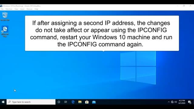 Add a second IP address in Windows 10 смотреть онлайн