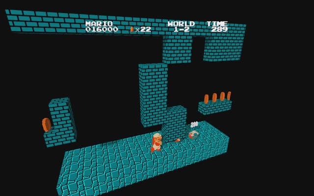 NINTENDO ( 8bit NES)  в 3D режиме с помощью программы (обзор 9 игр) выпуск 4