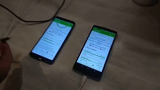 Проверка зарядного устройства и кабеля от BL9000 приложением AccuBattery смотреть онлайн