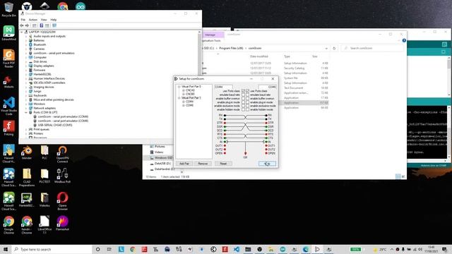 03 AVRLAB- PICSIMLAB-upload program menggunakan virtual serial port смотреть онлайн