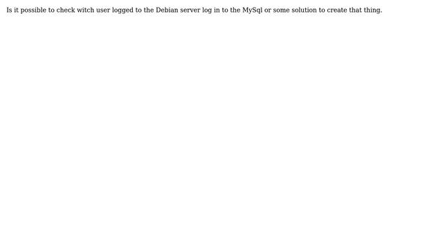 DevOps & SysAdmins: How to check which linux system user is logging to the mysql database? смотреть онлайн