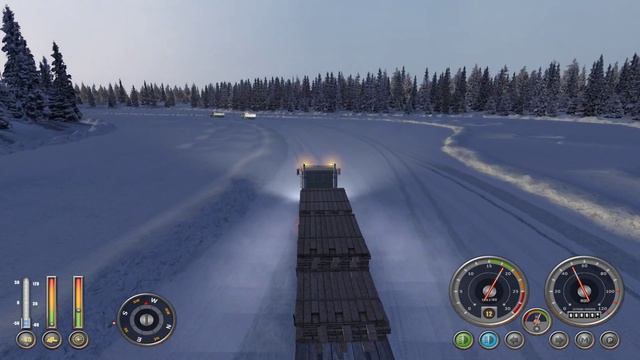Прохождение 18 Wheels of Steel: Extreme Trucker - Дороги Тактояктука - Часть 127 смотреть онлайн