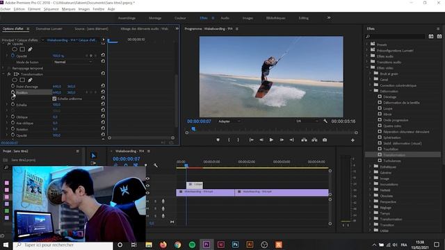 FAIRE UN EFFET DE TREMBLEMENT - PREMIERE PRO смотреть онлайн