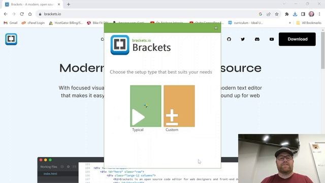 How to Install the Brackets Code Editor on a Windows Laptop смотреть онлайн