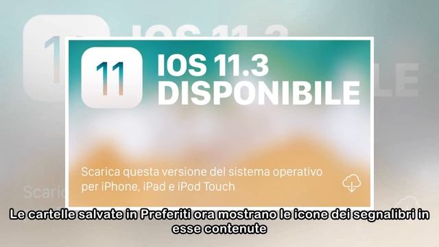 Apple rilascia iOS 11.3: ecco tutte le novità [Video] смотреть онлайн