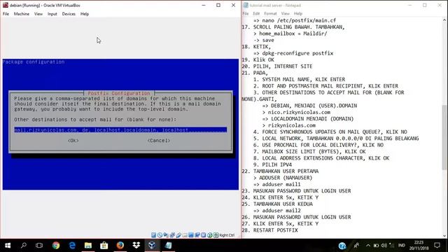 Tutorial Install dan Config Mail Server Debian di VirtualBox смотреть онлайн