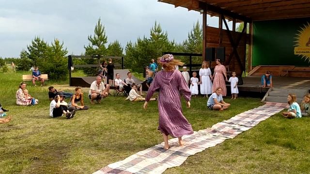 Мастерская одежды Славница на фестивале Перволетье - 2023 смотреть онлайн