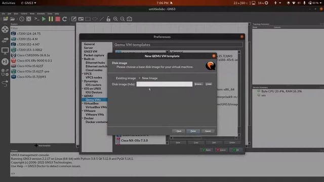Vmdk to Qcow2 conversion - Create any GNS3 VPC using VMware & QEMU. смотреть онлайн