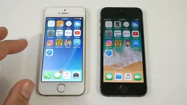 iPhone 5S iOS 10.3.2 vs iPhone 5S iOS 11! 🎶🌈🔥 смотреть онлайн