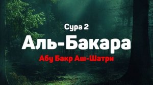 Сура 2 Аль-Бакара - Абу Бакр Аш-Шатри