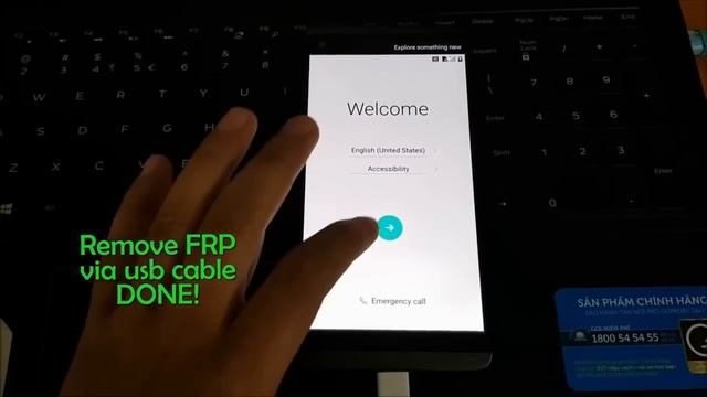 Remove Bypass FRP Google Account LG Q6 V20 M700H M700 M700A X600SLK Android 7 0 OK
