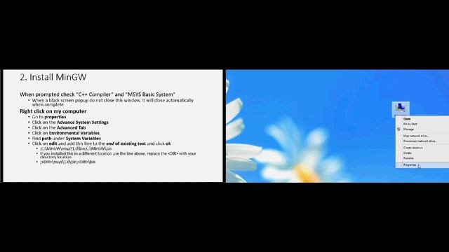 How to Install Eclipse, MinGW and MSYS смотреть онлайн