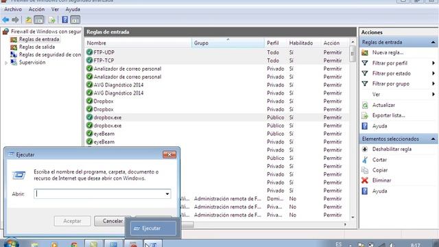 Como abrir un puerto en firewall windows 7 | Configuracion firewall de windows смотреть онлайн