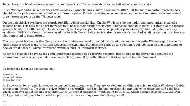 Unix & Linux: Does Windows recognize Linux's symbolic links? (2 Solutions!!) смотреть онлайн