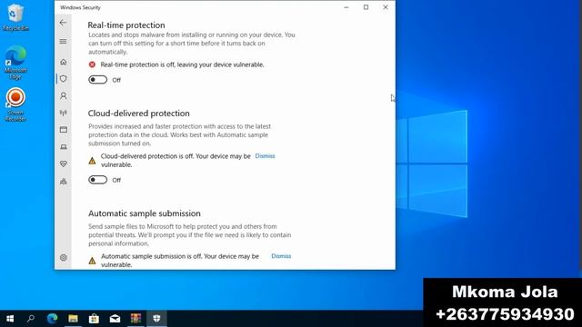 Turn Off Windows 10 2021 Defender & Install GridnSoft Antivirus - Mkoma Jola смотреть онлайн