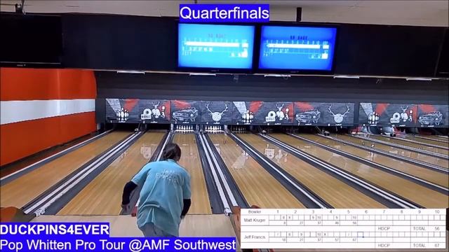 PWPT AMF Southwest Quarterfinals: M. Kruger vs. Francis смотреть онлайн