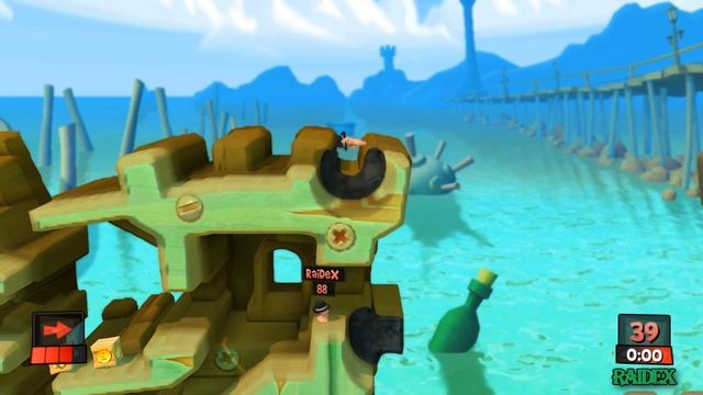Worms Revolution GamePlay on PC Maxed Out [1080p] смотреть онлайн