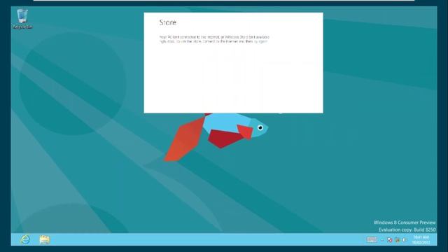 Windows 8 Consumer Preview build 8250 смотреть онлайн