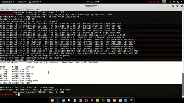 nmap04_Understanding the segments we are sending through nmap scan according to RFC793. смотреть онлайн