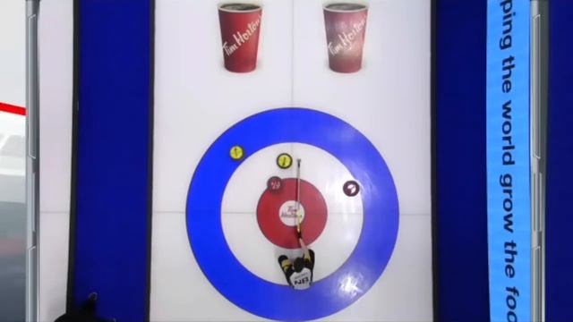 2018 Tim Hortons Brier - James Grattan - Double for 3 vs PEI смотреть онлайн