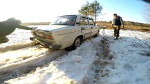 Лучший Ваз 2106 Оффроад, снег, грязь, солнце, весна  май 2019. Застряли. Закипели. Буксуем. Crazy/