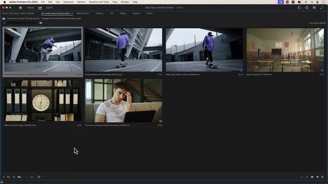 How to Change Thumbnails (Set Poster Frames) in Premiere Pro смотреть онлайн